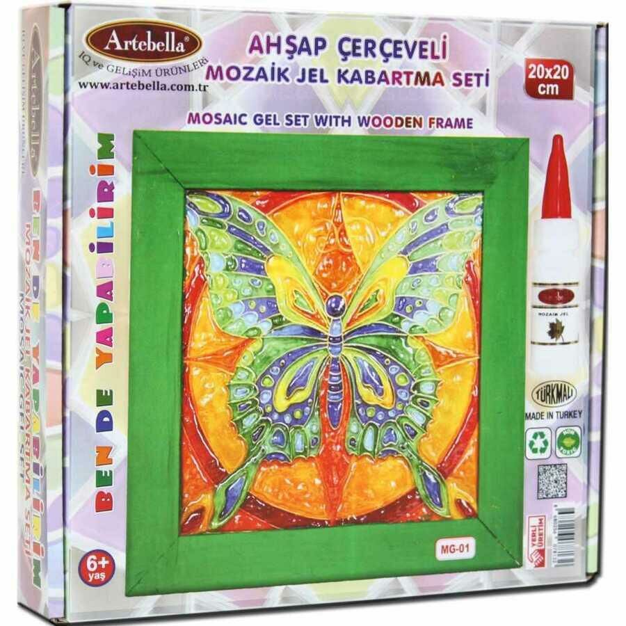 Artebella Mozaik Jel Kabartma Seti MG-01 20x20CM