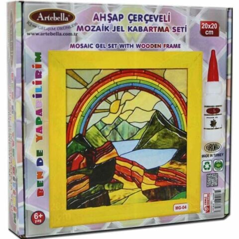 Artebella Mozaik Jel Kabartma Seti MG-04 20x20CM