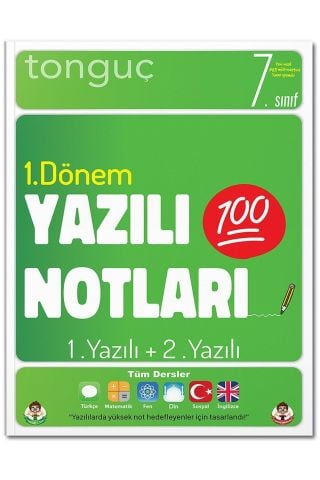 7. Sınıf Yazılı Notları 1. Dönem 1 Ve 2. Yazılı