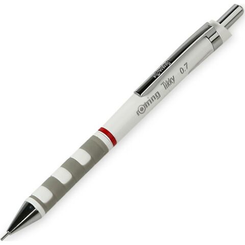 Rotring Tikky Okul Seti 0.7 mm Beyaz Versatil Kalem + Silgi + Uç