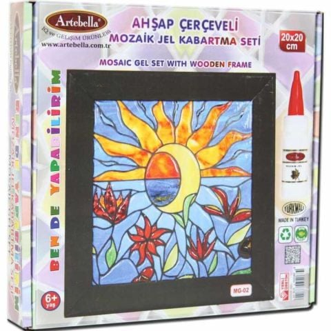 Artebella Mozaik Jel Kabartma Seti MG-02 20x20CM