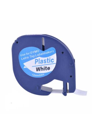 Letra Tag Plastik Beyaz Etiket 12 Mm X 4 M 59422