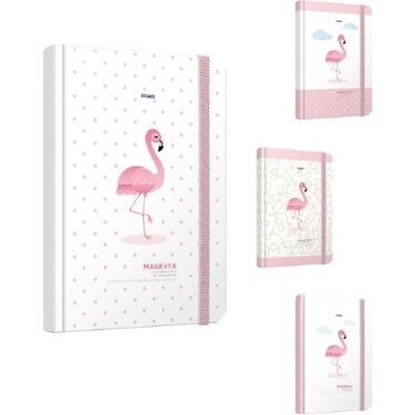 Gıpta Magenta 9x14 120 Yaprak Düz (Çizgisiz) Ciltli Not Defteri