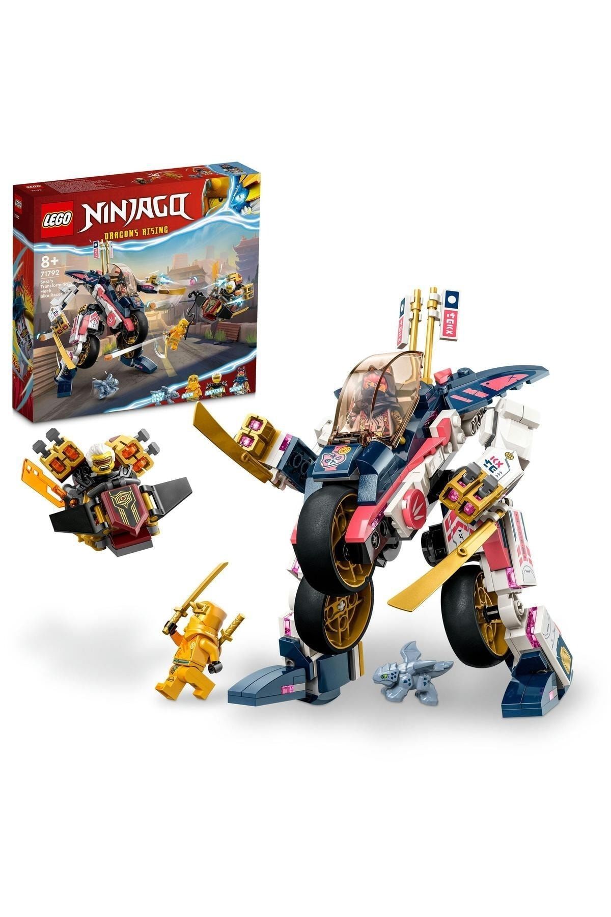 ®  Ninjago Sora'nın Dönüşen Robot Motosiklet Yarışçısı 71792