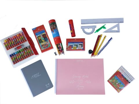 Faber-Castell Okul Malzemeleri Kırtasiye Seti