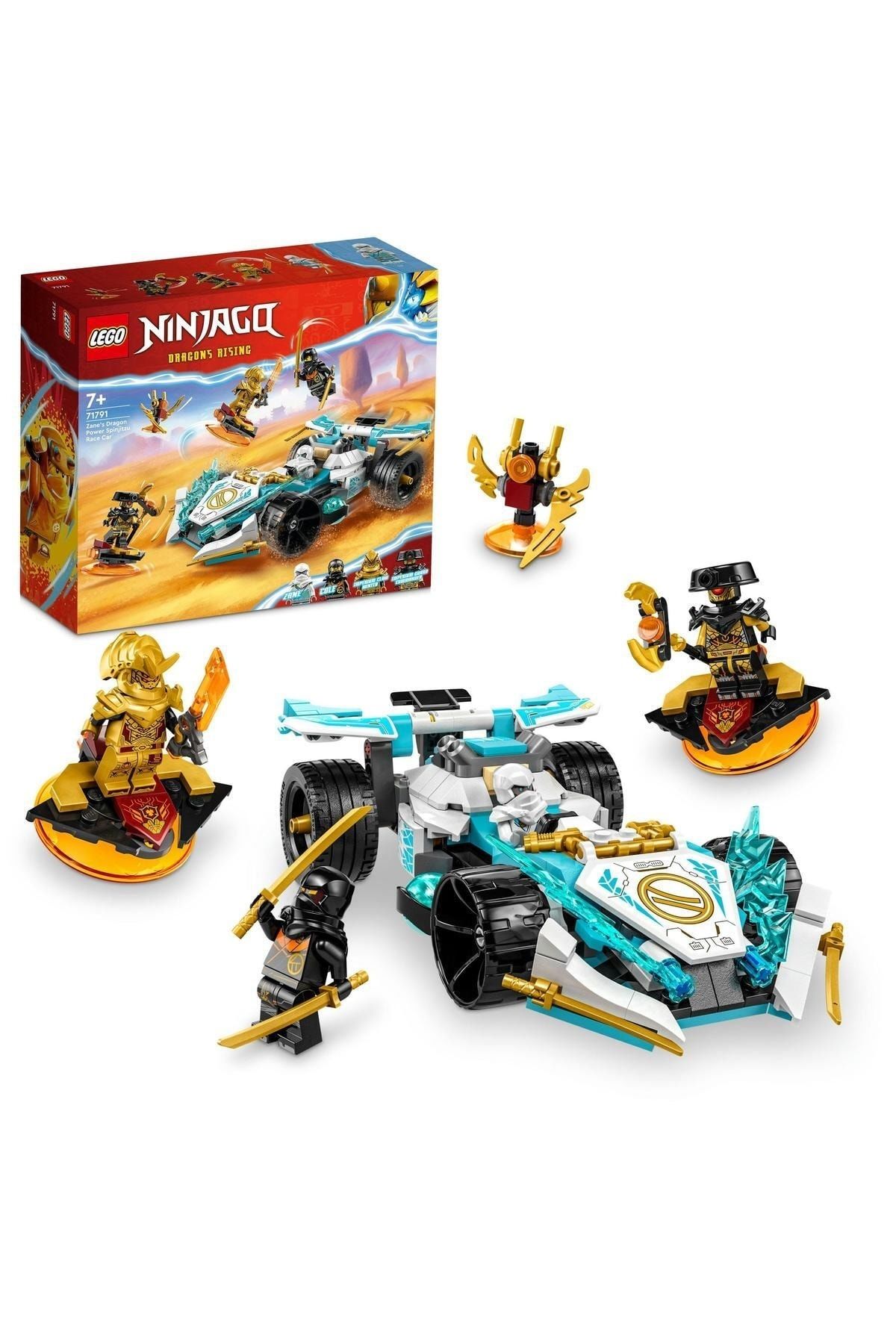 ®  Ninjago Zane'in Ejderha Gücü Spinjitzu Yarış Arabası 71791