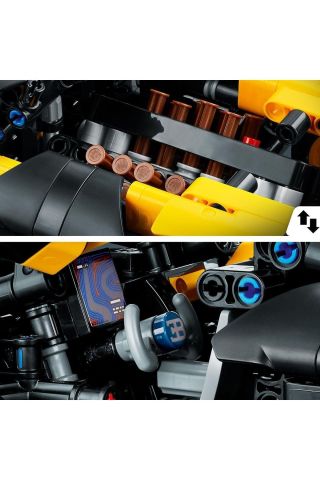 ® Technic Bugatti Bolide 42151 - 9 Yaş ve Üzeri Çocuklar için Araba Yapım Seti (905 Parça)