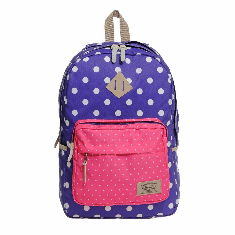 Kaukko Dots Sırt Çantası Mor K1111