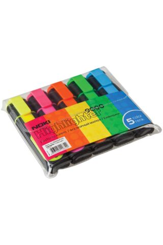 Noki Fosforlu Kalem 5'li Pvc 90005pvc