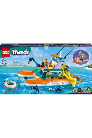 ® Friends Deniz Kurtarma Teknesi 41734 - Yaratıcı Oyunları Ve Deniz Yaşamı Hikayelerini Se