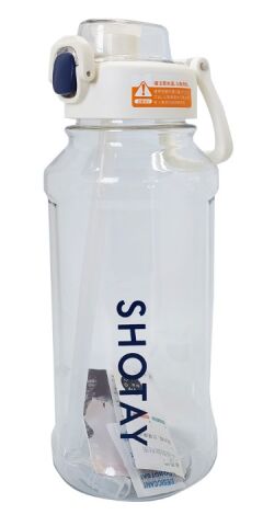 Shotay ST-6290 Pipetli Tritan Matara 1.3 L Beyaz