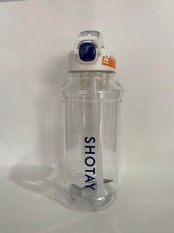 Shotay ST-6290 Pipetli Tritan Matara 1.3 L Beyaz
