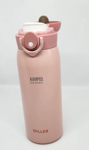 Diller 8925 480ml Paslanmaz Çelik Termos Pudra 6saat Sıcak/soğuk Tutma Süresi