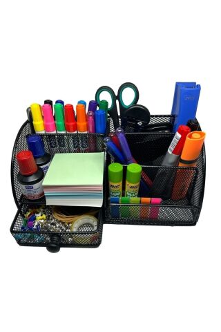Perfore Çekmeceli Masa Üzeri Kombine Organizer