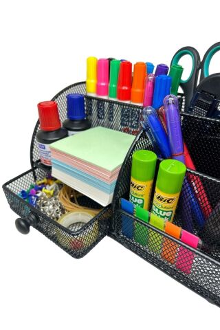 Perfore Çekmeceli Masa Üzeri Kombine Organizer