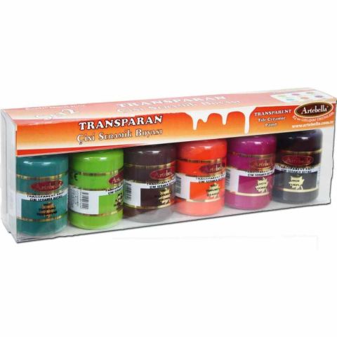 Artebella Çini Seramik Boyası Set 2
