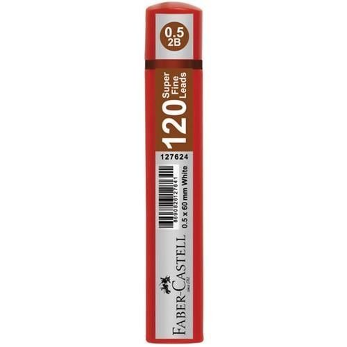 Faber-Castell Gri̇p Mi̇n 0.5 2b 60mm 120'li̇ Uç Kirmizi Tüp