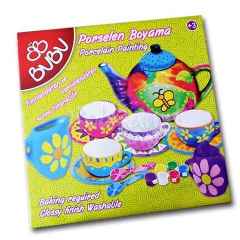 Bu-Bu Çay Keyfi Porselen Boyama Seti PB0005