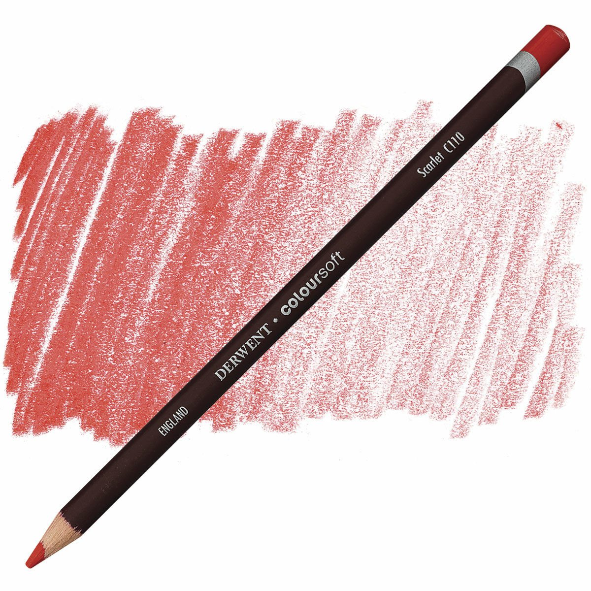 Derwent Coloursoft Scarlet C110