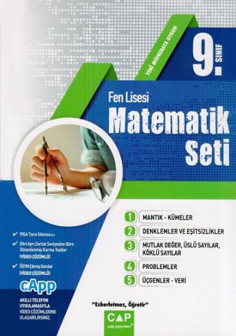 Çap Yayınları 9. Sınıf Fen Lisesi Matematik Seti