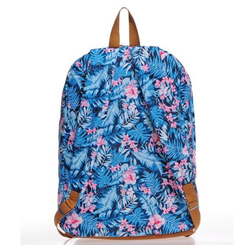 Kaukko Safarı Okul Sırt Çantası Flowers K1096