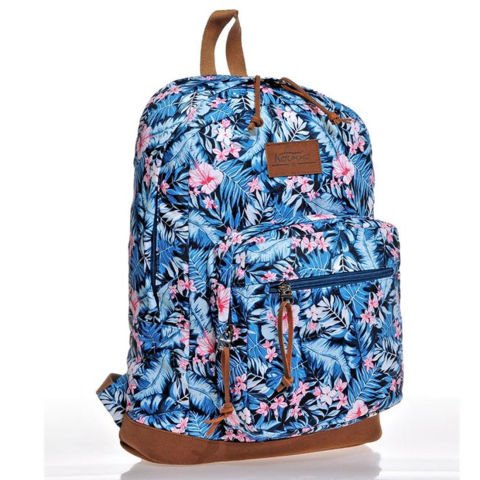 Kaukko Safarı Okul Sırt Çantası Flowers K1096