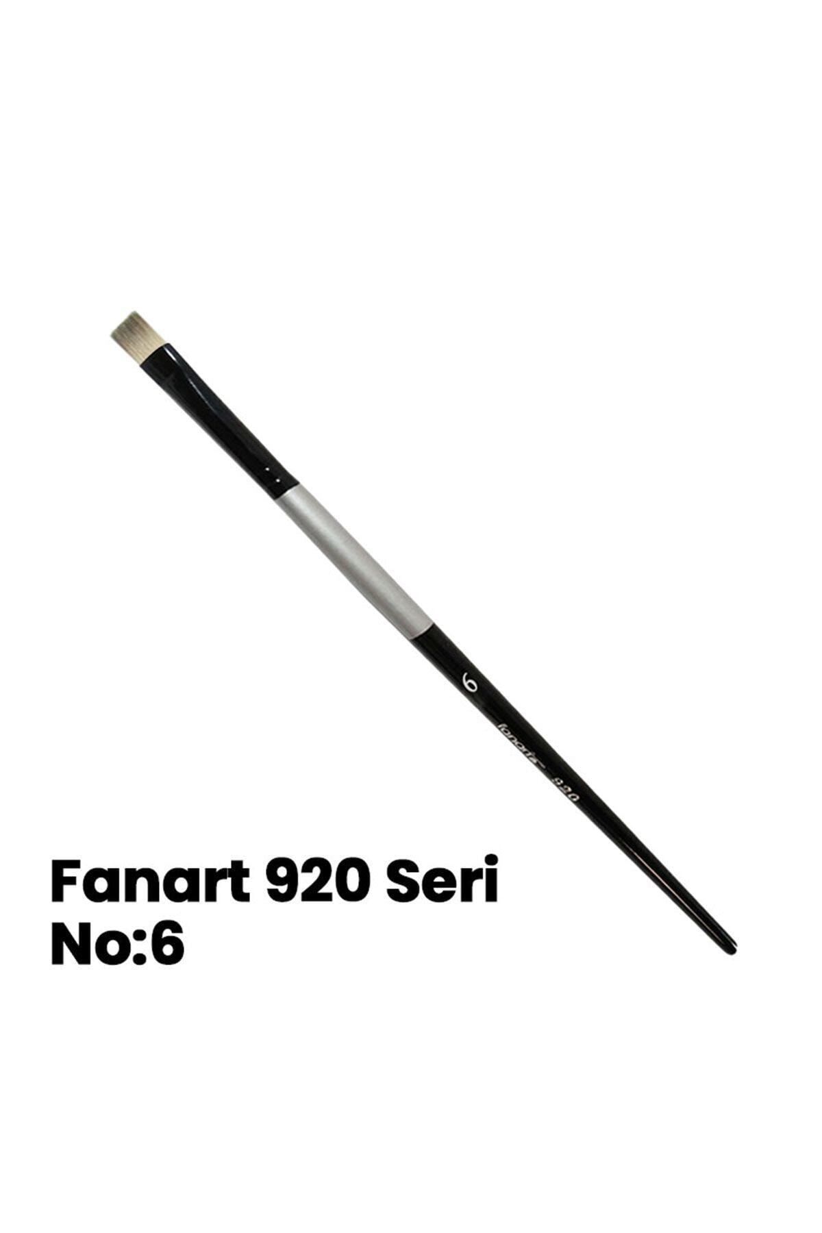 Fanart Silver 920 Yassı Uç Gölgelendirme Fırçası No:6