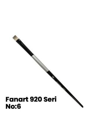 Fanart Silver 920 Yassı Uç Gölgelendirme Fırçası No:6