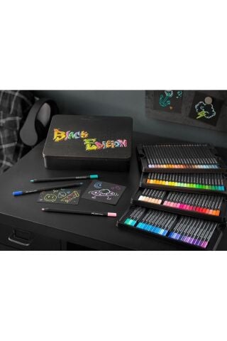 Faber Castell Black Edition Kuru Boya Kalemi 100 Renk