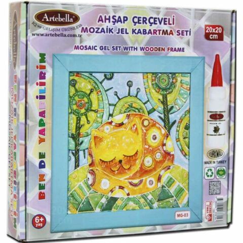 Artebella Mozaik Jel Kabartma Jeli MG-03 20x20CM