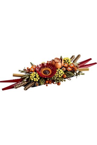 ® ICONS Kuru Çiçek Aranjmanı 10314 - Yetişkinler İçin Koleksiyonluk Yapım Seti (812 Parça)