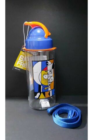 Tritan Matara Pipetli Kral Şakir Desenli 500 Cc Mavi