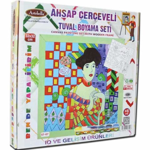 Artebella Tuval Boyama Seti ST-07 32x32CM