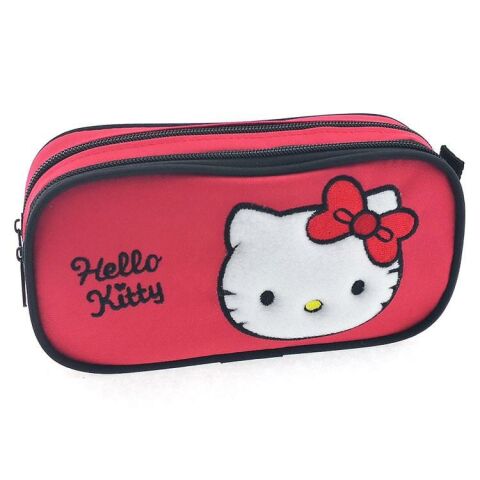 Hakan Çanta Hello Kitty HK-7002 Çiftli Kalem Çantası