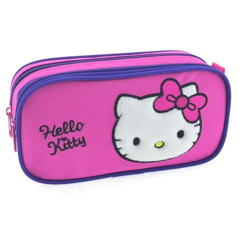 Hakan Çanta Hello Kitty HK-7002 Çiftli Kalem Çantası