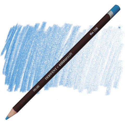 Derwent Coloursoft Blue C330