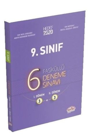 Editör Yayınları 9. Sınıf 6 Fasikül Deneme 3+3