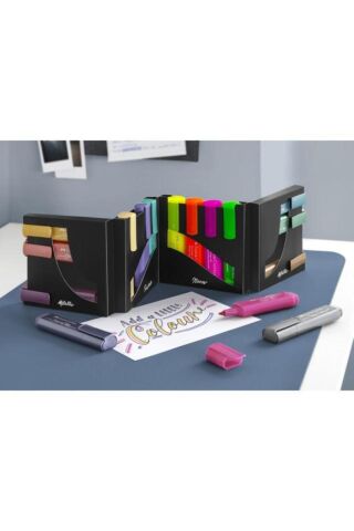 Faber-castell Fosforlu Kalem 16'lı Masa Seti