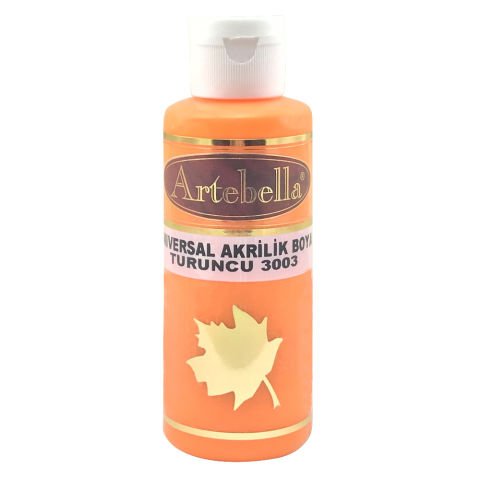 Artebella Universal Akrilik Boya 130CC TURUNCU