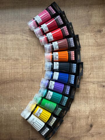 Südor Artıst Acrylıc Tüp Akrilik Boya Seti Pastel Renkler 12' Li