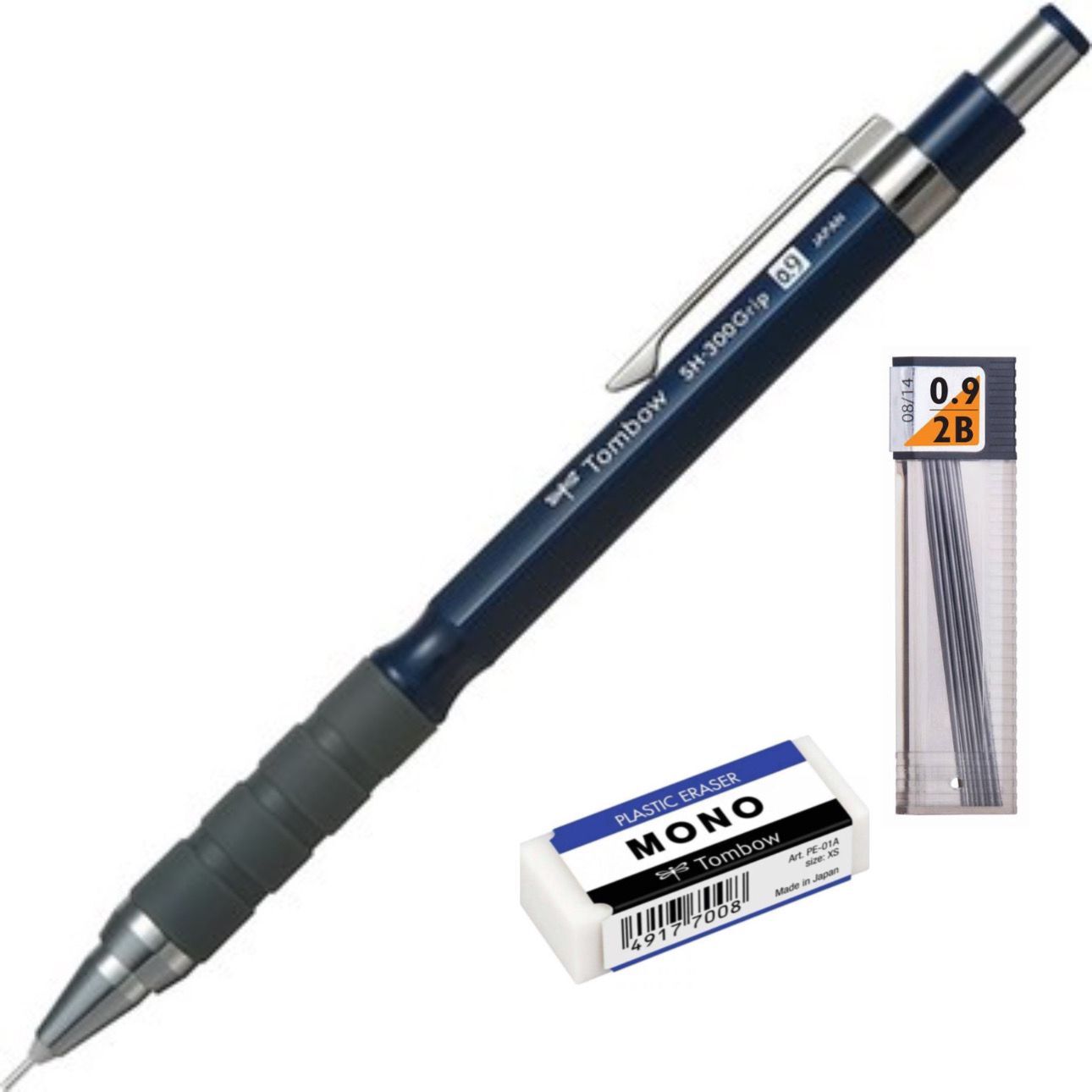 Sh-300 Grip 0,9 mm P.kutulu Set Lacivert
