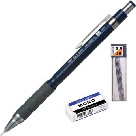 Sh-300 Grip 0,9 mm P.kutulu Set Lacivert