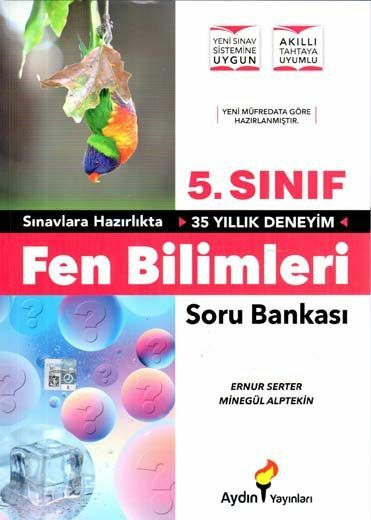 Aydın Yayınları 5. Sınıf Fen Bilimleri Soru Bankası
