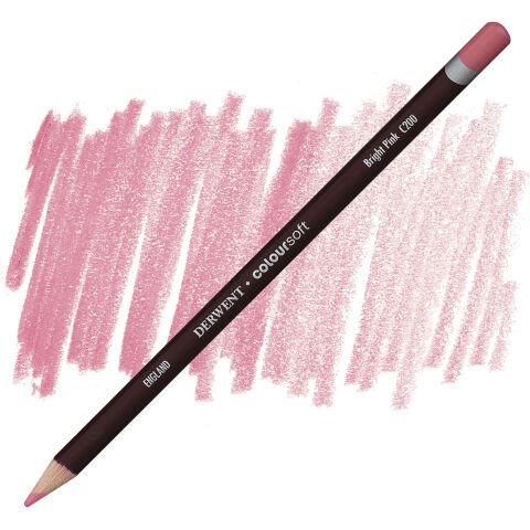 Derwent Coloursoft Bri̇ght Pi̇nk C200
