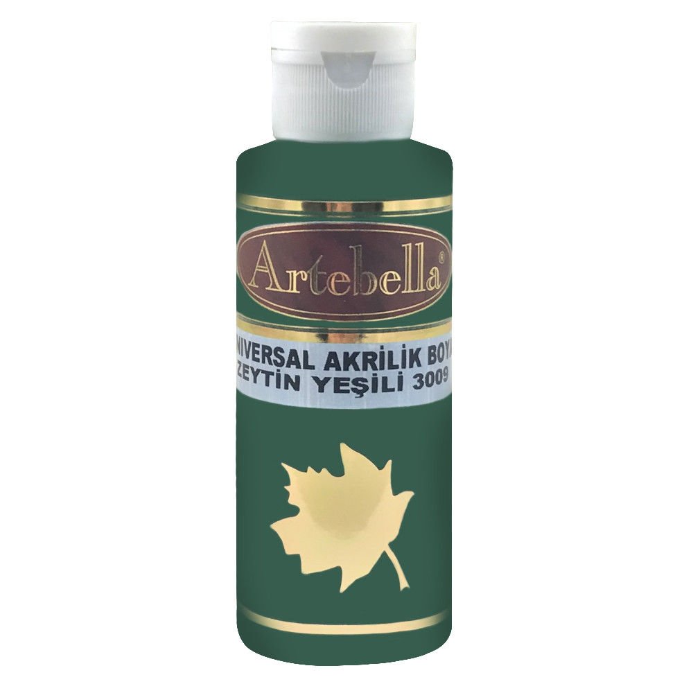 Artebella Universal Akrilik Boya 130CC ZEYTİN YEŞİLİ