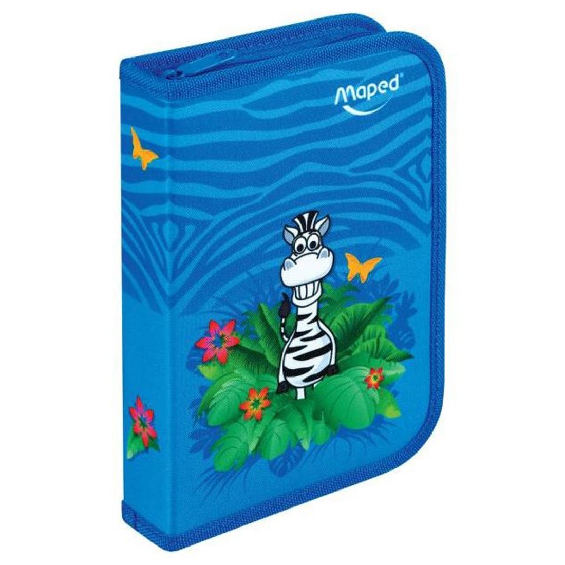 Maped Tek Katlı Mavi 32 Parça İçi Dolu Kalem Kutu 967814