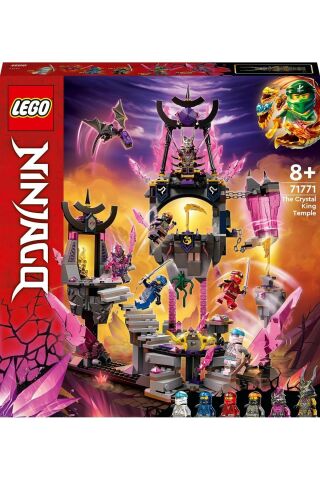 ® NINJAGO® Kristal Kral Tapınağı 71771 - 8 Yaş ve Üzeri Çocuklar için Yapım Seti (703 Parça)