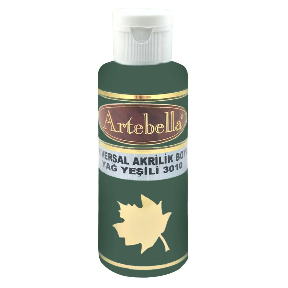 Artebella Universal Akrilik Boya 130CC YAĞ YEŞİLİ