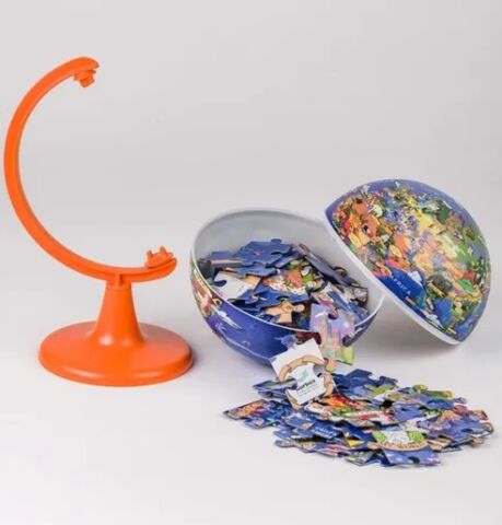 Gürbüz My World Globe 15 Cm Küre+ Puzzle 54 Parça