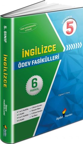 Aydın Yayınları 5. Sınıf İngilizce Ödev Fasikülleri